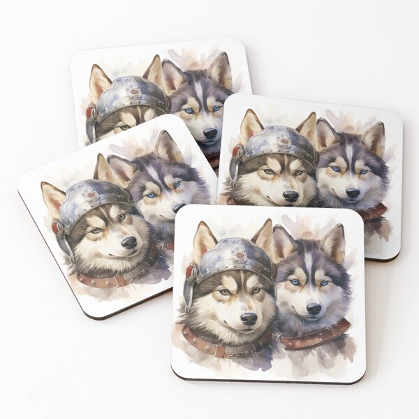 Artikelvorschau, Niedlicher erwachsener Husky-Hund // süßes Husky-Design // niedliche Welpen-Haustier-Bandanas, Husky-Hundematten, süßes Welpen-Hundeposter entworfen und verkauft von SMARTKIT DESIGNAGENCY.