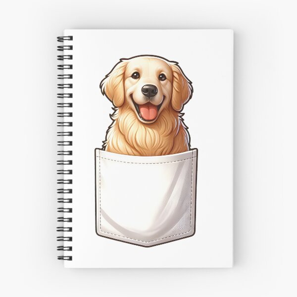 Item preview, Dog in Pocket, Golden Retriever designed and sold by Truck Stop One.
