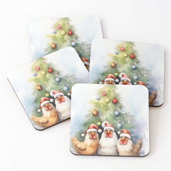 Item preview, Clucky Christmas Fun designed and sold by cute-animals99.