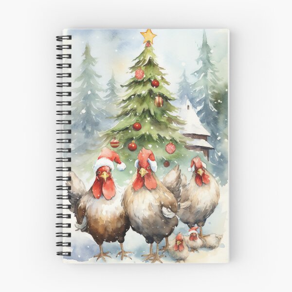 Item preview, Christmas Chickens designed and sold by cute-animals99.