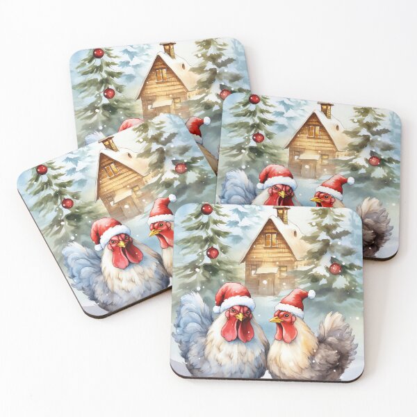 Item preview, Festive Feathered Friends designed and sold by cute-animals99.
