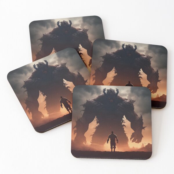 Item preview, Soul of a Man Fighting with Demons AI Artwork designed and sold by FRTcreative.
