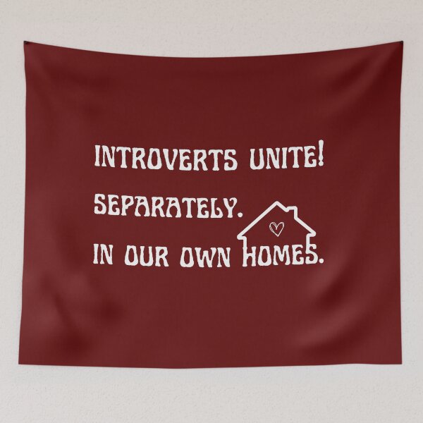 Item preview, Introverts unite separately in your own homes: Home Alone, Uniting in Style! designed and sold by DonateWord.