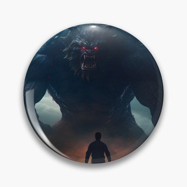 Item preview, Soul of a Man Fighting with Demons AI Artwork designed and sold by FRTcreative.