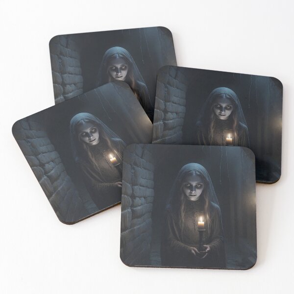 Item preview, Dark Medieval Horror: Creepy Half-Elf Ghost  designed and sold by Best-Art-32.