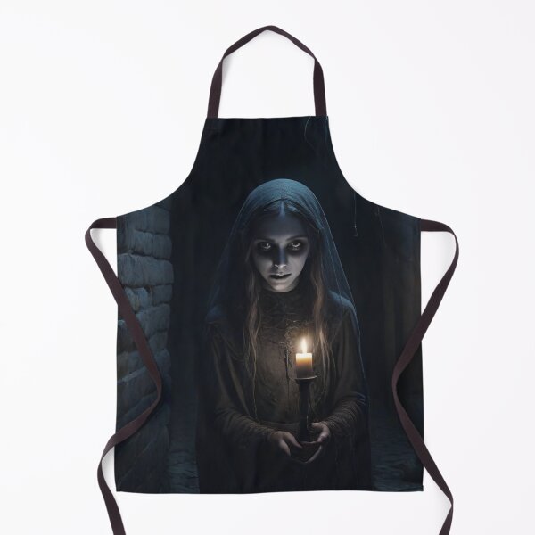 Item preview, Dark Medieval Horror: Creepy Half-Elf Ghost designed and sold by Best-Art-32.