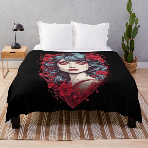 Item preview, Lady with Roses designed and sold by Becooldesing.