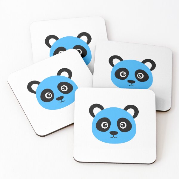 Item preview, A CUTE BLUE PANDA designed and sold by infinitearte.