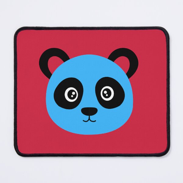 Item preview, A CUTE BLUE PANDA designed and sold by infinitearte.