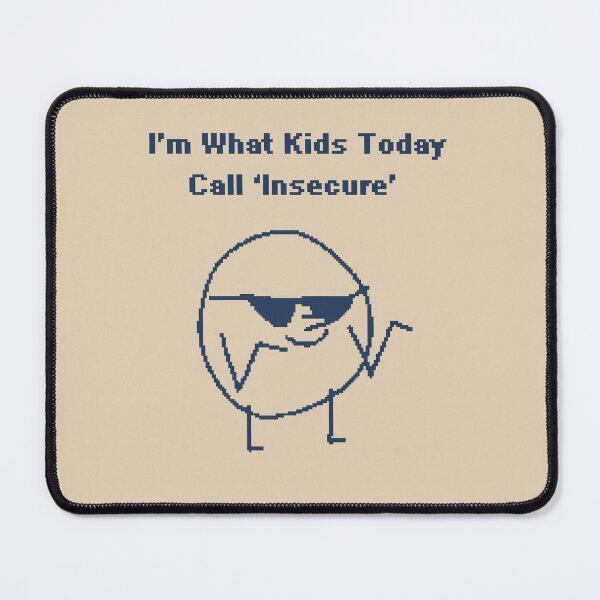 Item preview, Insecure - 1bit Pixelart designed and sold by pxlboy.