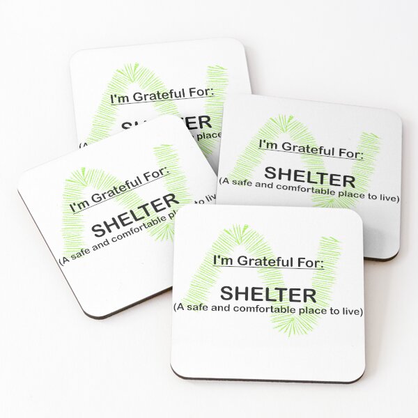 Item preview, I AM GRATEFUL FOR SHELTER designed and sold by BenO63.