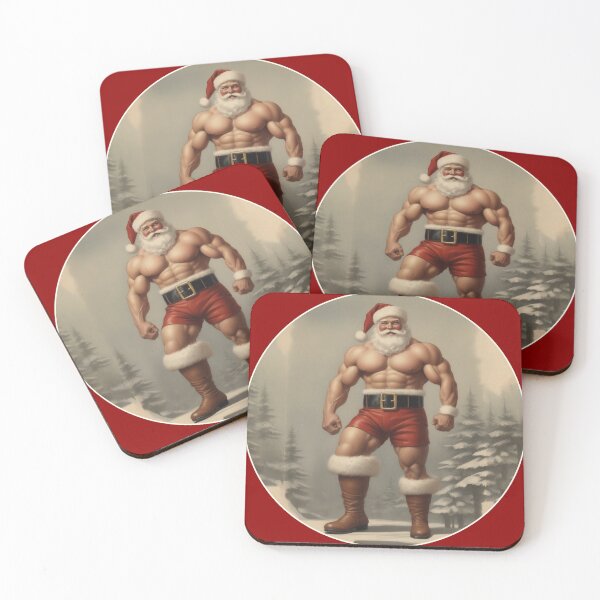 Item preview, Muscle Santa's christmas 2 designed and sold by ThisDress.