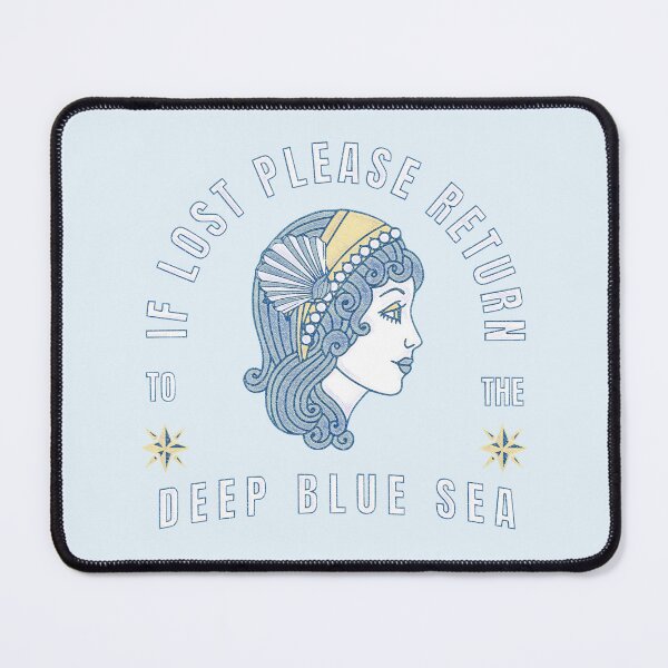 Item preview, If Lost Please Return to the Deep Blue Sea designed and sold by Corinne Alexa Jackson.