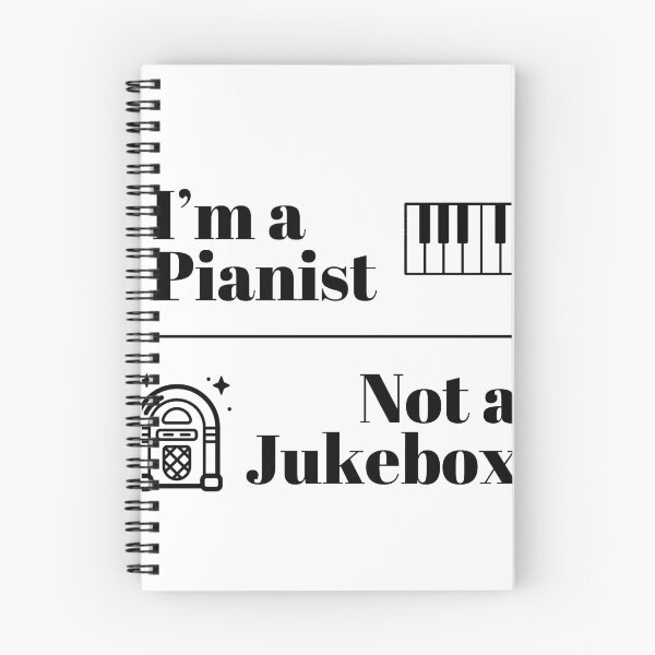 Item preview, Soy pianista, no una máquina de discos. designed and sold by GiftWorks.