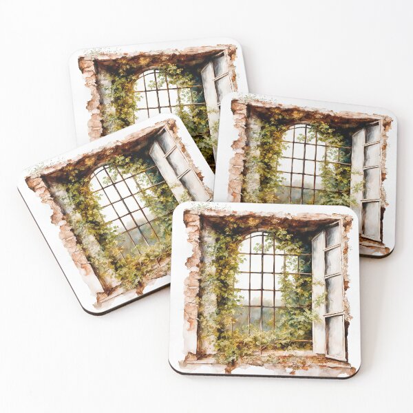 Item preview, An Old Window In An Abandoned House designed and sold by LanaGustavsson.