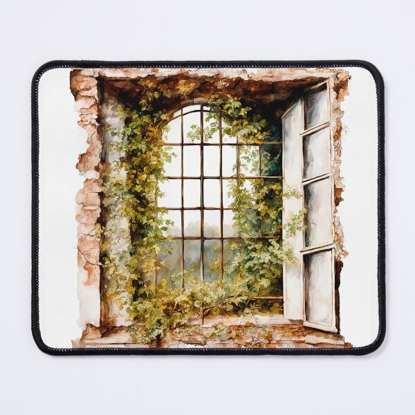 Item preview, An Old Window In An Abandoned House designed and sold by LanaGustavsson.