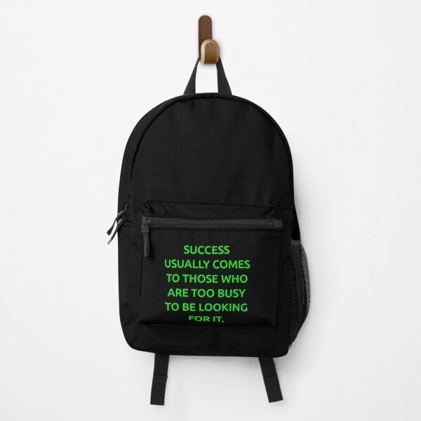 Item preview, Success usually comes to those who are too busy to be looking for it. designed and sold by IMCDT.