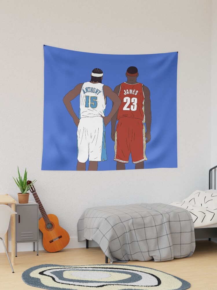 Roy Hibbert Blocks Carmelo Anthony Poster for Sale by RatTrapTees
