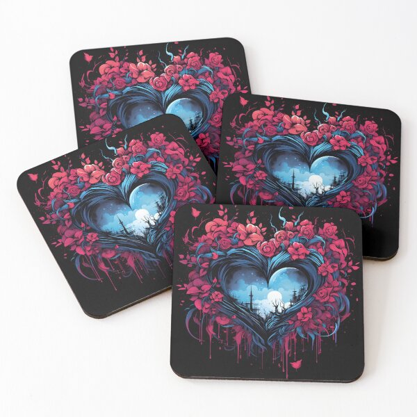 Item preview, Heart of Love Valentine Day AI Artwork designed and sold by FRTcreative.