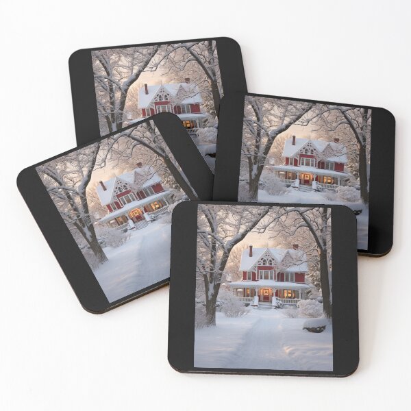 Item preview, House In The Snow designed and sold by Timothystore-.
