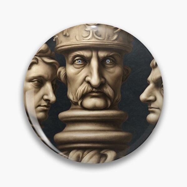 Item preview, Chess Pieces Abstract Art: Renaissance Inspired Abstract Chess Art for Chess Players and Chess Lovers designed and sold by haRexia.