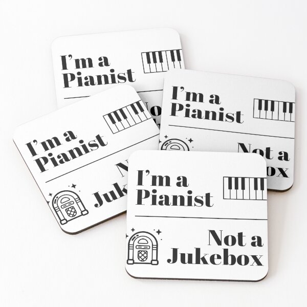 Artikelvorschau, Ich bin ein Pianist und keine Jukebox entworfen und verkauft von GiftWorks.