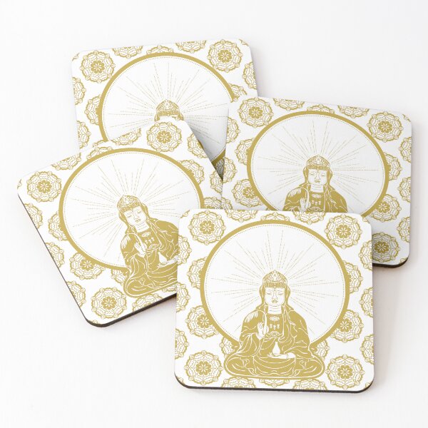 Item preview, Kuan Yin Sattva - Snow + Saffron designed and sold by Irene Estelle.