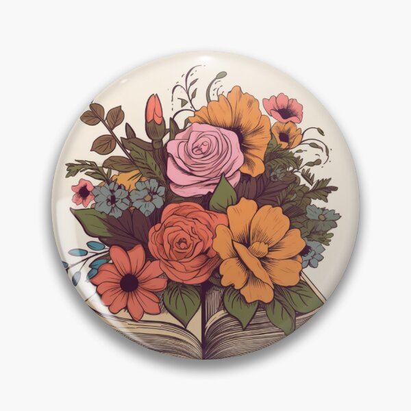 Item preview, Flowers Growing From Book. My Bookish Pack. designed and sold by LuNkyRose.