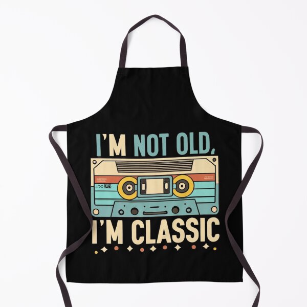 Item preview, "Classic Cassette Tape: I'm Not Old, I'm Classic" designed and sold by AI-volution.