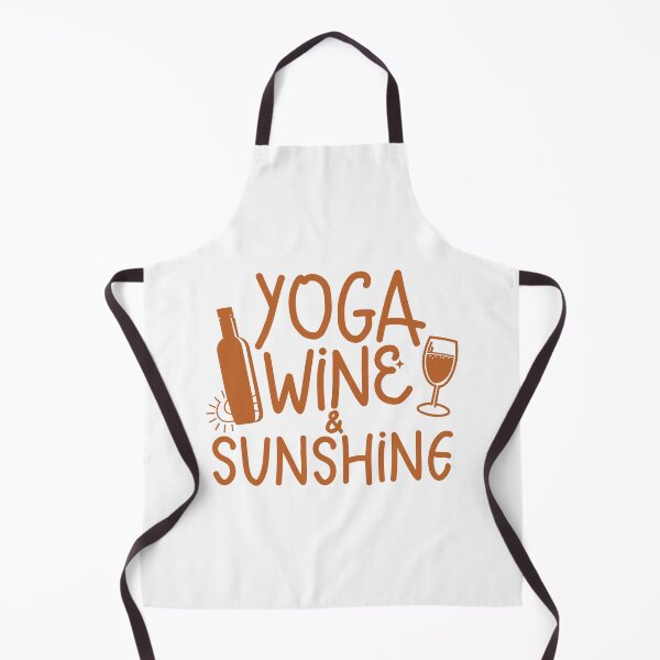 Item preview, yoga, wine & sunshine designed and sold by IconicFriends.