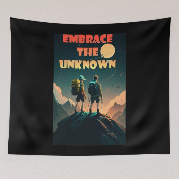 Item preview, Embrace the Unknown designed and sold by Kombinerki.
