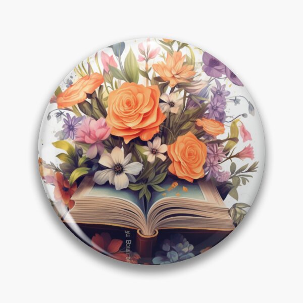 Item preview, Flowers Growing From Book. My Bookish Pack. designed and sold by LuNkyRose.