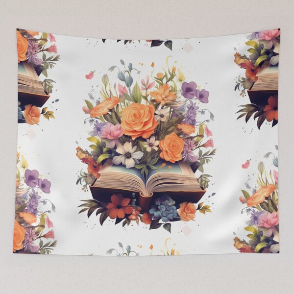 Item preview, Flowers Growing From Book. My Bookish Pack. designed and sold by LuNkyRose.