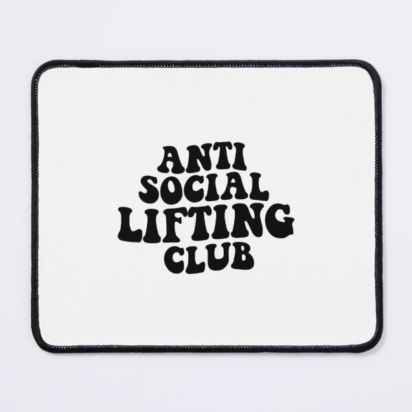 Item preview, Anti Social Lifting Club funny gymnastics bodybuilding designed and sold by maelhop.