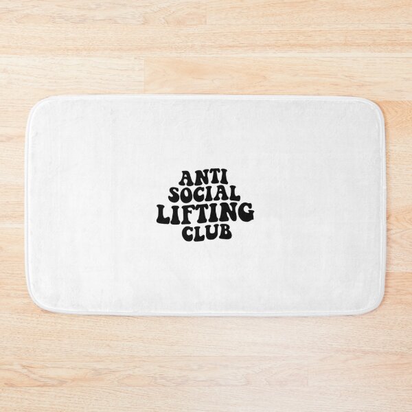 Artikelvorschau, Anti Social Lifting Club lustiges Gymnastik-Bodybuilding entworfen und verkauft von maelhop.