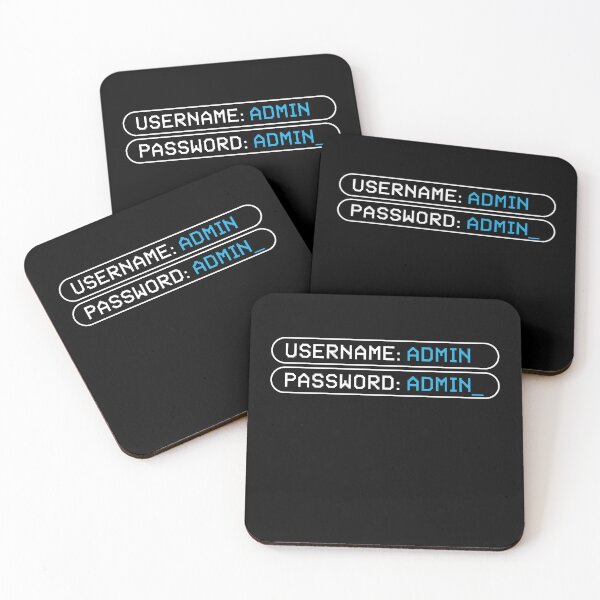 Item preview, Username Admin Password Hack designed and sold by MooonTees.