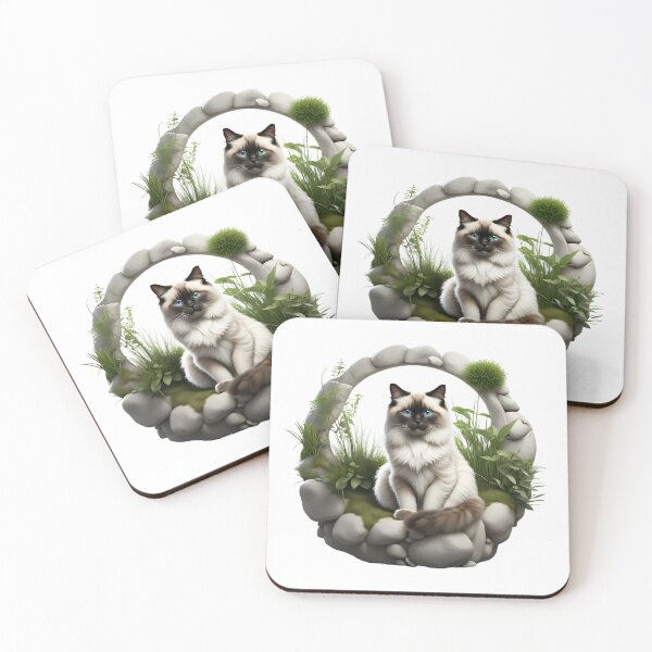 Item preview, Beautiful Seal Point Birman cat  designed and sold by Kaleddis.