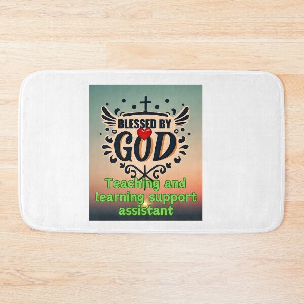 Item preview, f BLESSED BY GOD TEACHING AND LEARNING SUPPORT ASSISTANT designed and sold by carlos crane.