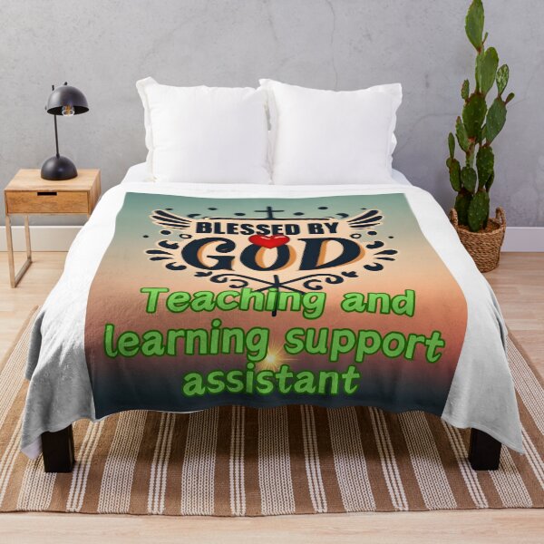 Item preview, f BLESSED BY GOD TEACHING AND LEARNING SUPPORT ASSISTANT designed and sold by carlos crane.