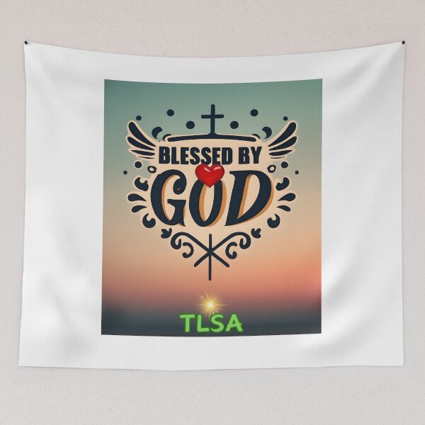 Item preview,  BLESSED BY GOD TLSA designed and sold by carlos crane.