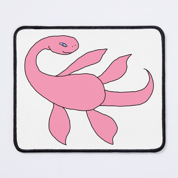 Item preview, Dino Nessie - Pink designed and sold by WalkingFox.