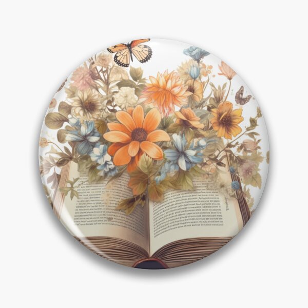 Item preview, Flowers Growing From Book. My Bookish Pack. designed and sold by LuNkyRose.