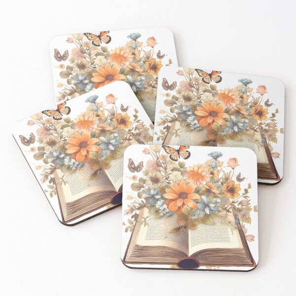 Item preview, Flowers Growing From Book. My Bookish Pack. designed and sold by LuNkyRose.