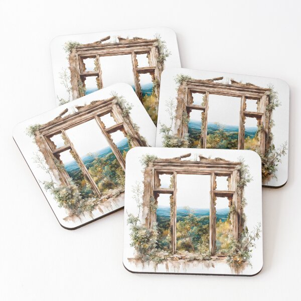 Item preview, An Old Window In An Abandoned House designed and sold by LanaGustavsson.