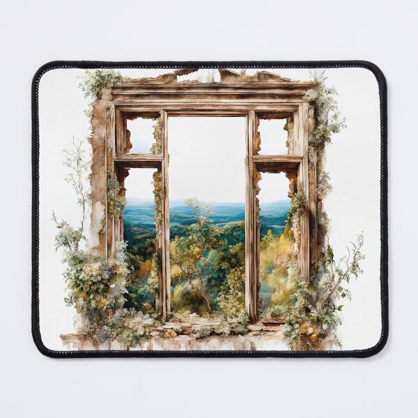 Item preview, An Old Window In An Abandoned House designed and sold by LanaGustavsson.