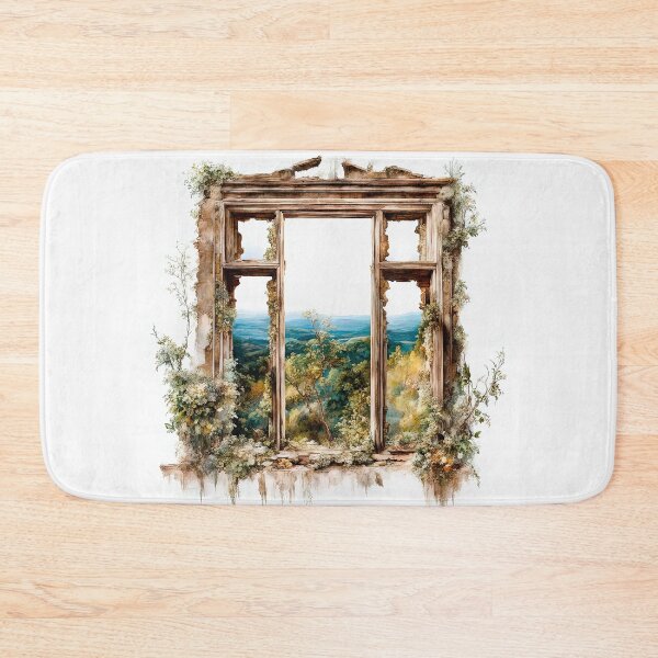 Item preview, An Old Window In An Abandoned House designed and sold by LanaGustavsson.
