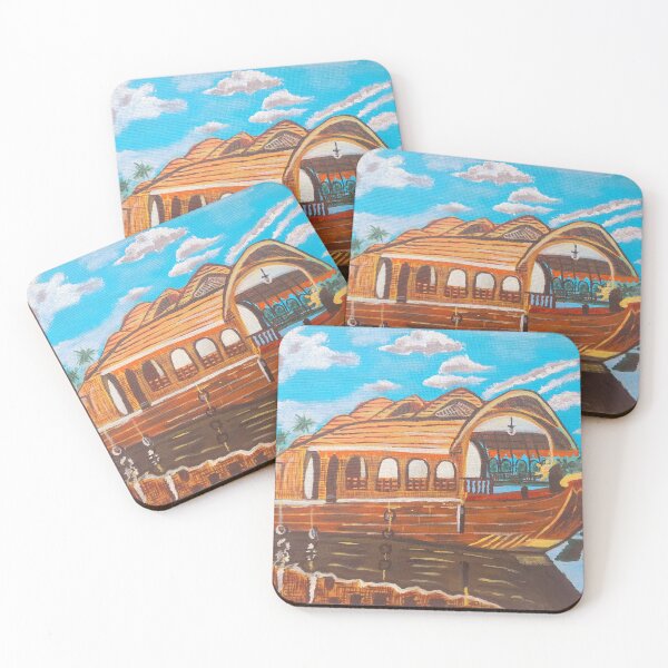 Item preview, Kerala boat house  designed and sold by Kiruthikaarts.