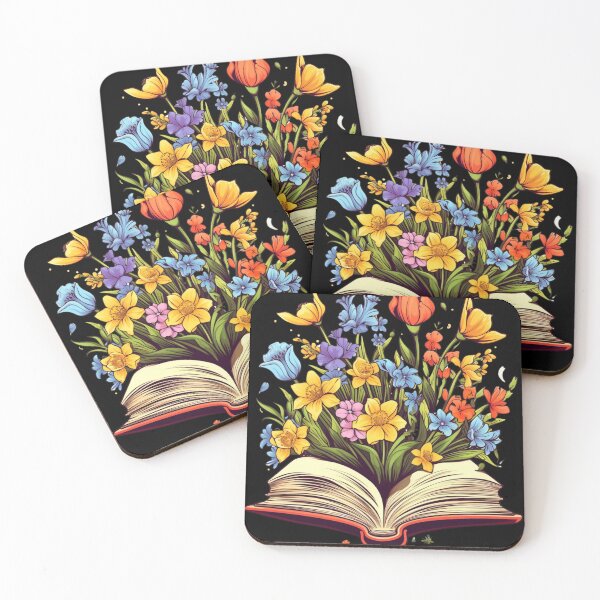 Item preview, Flowers Growing From Book. My Bookish Pack. designed and sold by LuNkyRose.