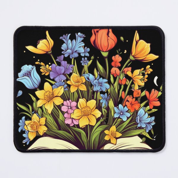 Item preview, Flowers Growing From Book. My Bookish Pack. designed and sold by LuNkyRose.