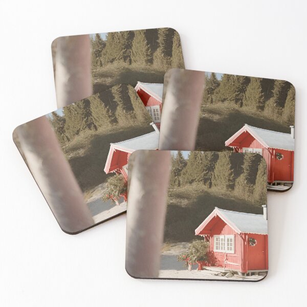 Item preview, A Festive Cabin in the beach - Remote Festivities  designed and sold by ReelRide Creations.